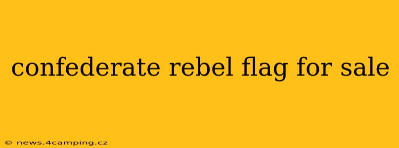 confederate rebel flag for sale