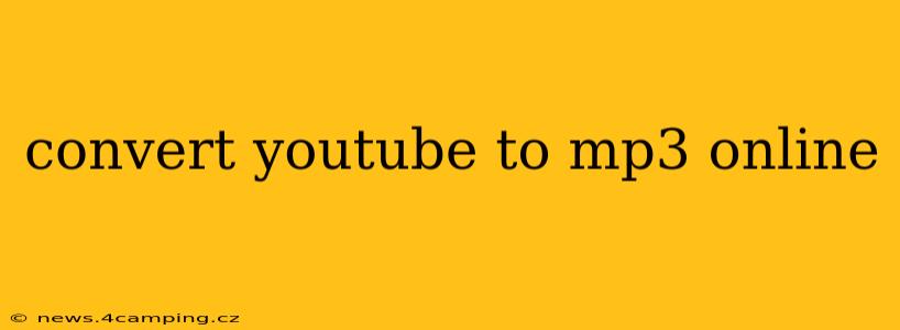 convert youtube to mp3 online