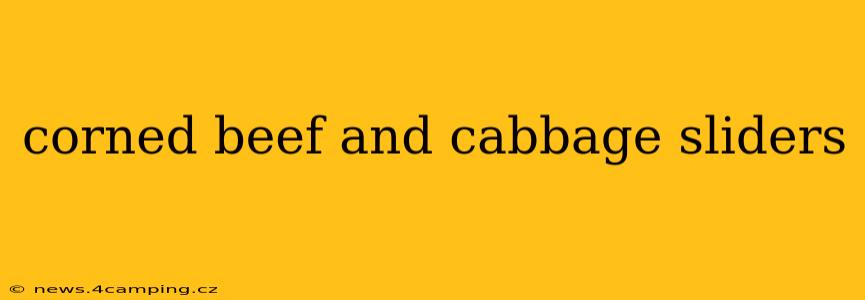 corned beef and cabbage sliders