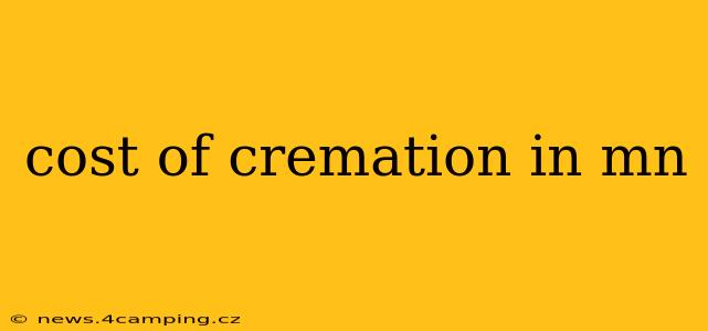 cost of cremation in mn