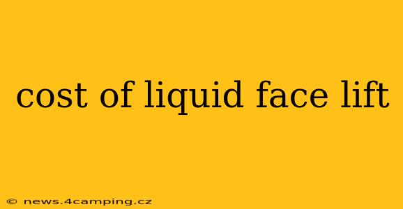 cost of liquid face lift