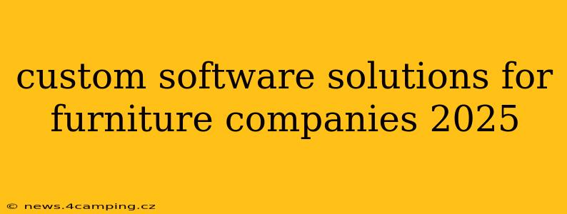 custom software solutions for furniture companies 2025