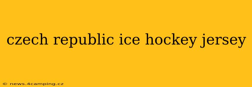 czech republic ice hockey jersey