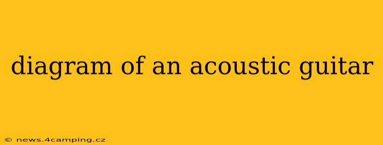 diagram of an acoustic guitar