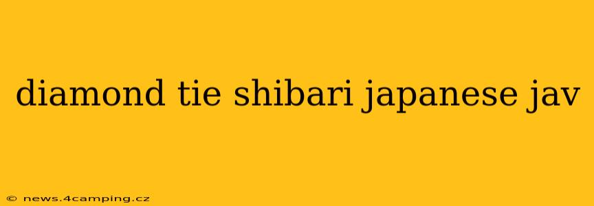 diamond tie shibari japanese jav