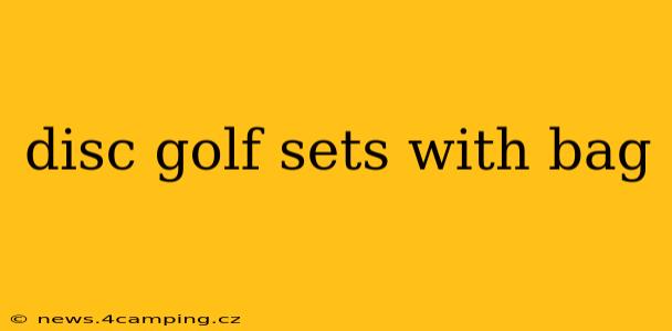 disc golf sets with bag