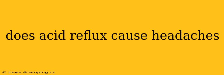 does acid reflux cause headaches