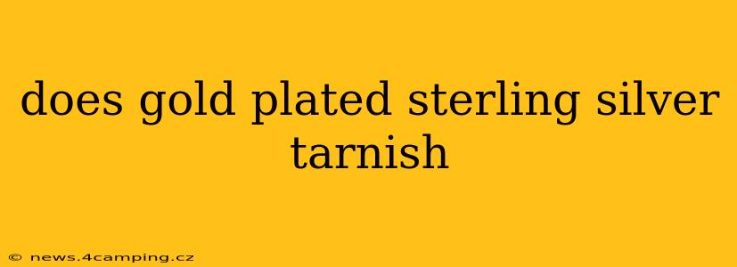 does gold plated sterling silver tarnish