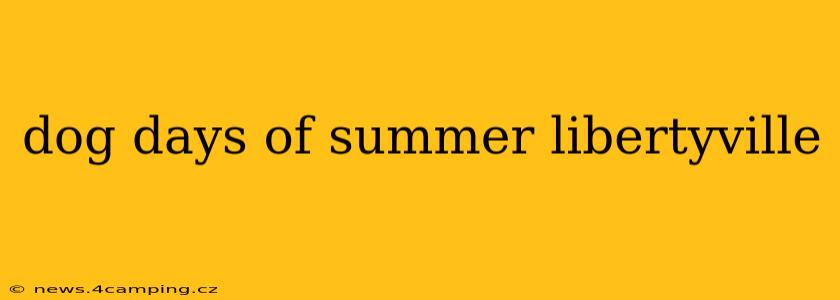 dog days of summer libertyville