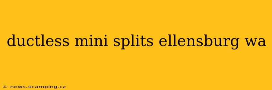 ductless mini splits ellensburg wa