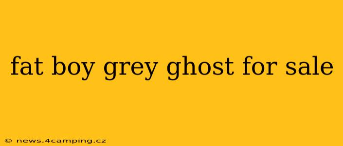 fat boy grey ghost for sale