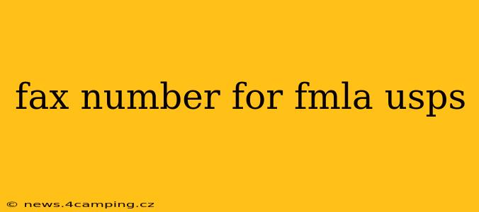 fax number for fmla usps