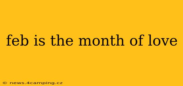 feb is the month of love