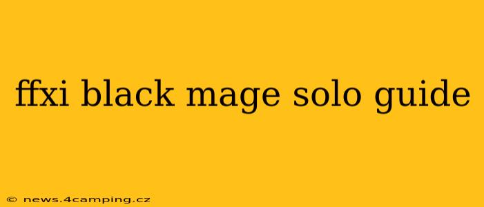 ffxi black mage solo guide