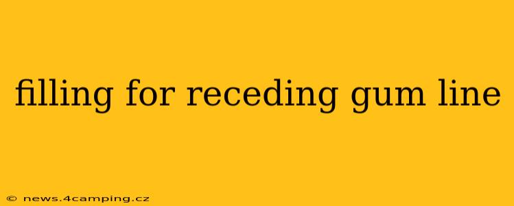 filling for receding gum line
