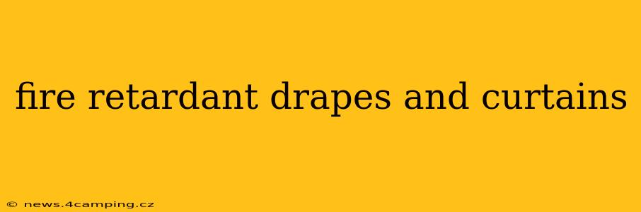 fire retardant drapes and curtains