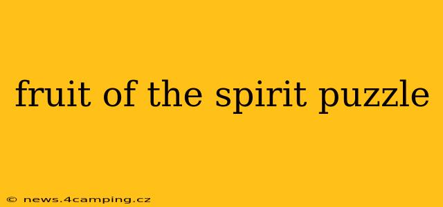fruit of the spirit puzzle
