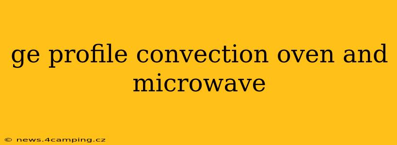 ge profile convection oven and microwave