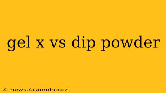 gel x vs dip powder