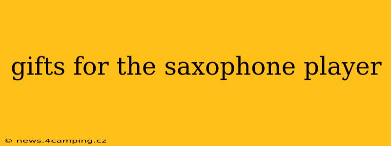 gifts for the saxophone player