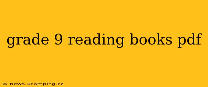 grade 9 reading books pdf
