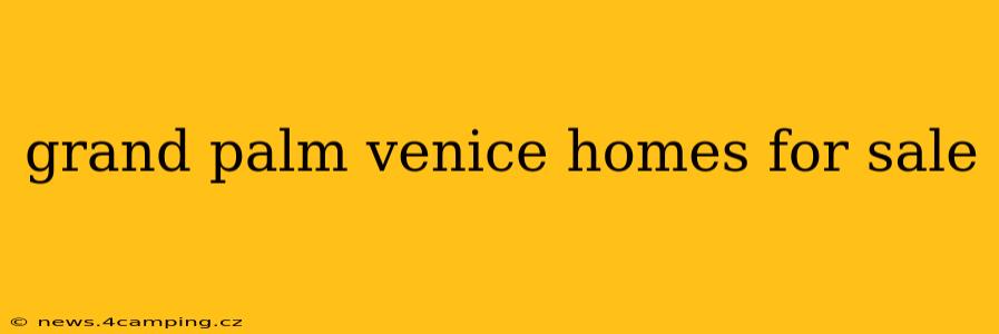 grand palm venice homes for sale
