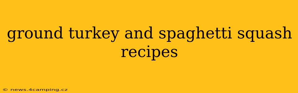 ground turkey and spaghetti squash recipes