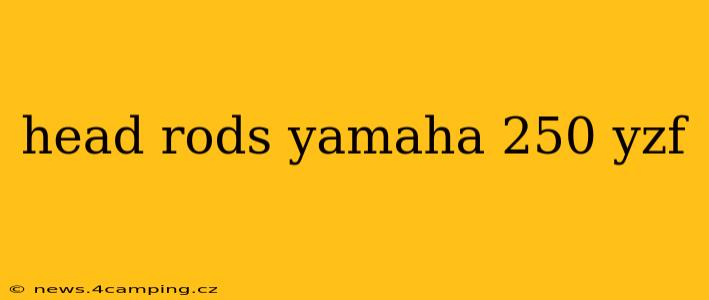 head rods yamaha 250 yzf