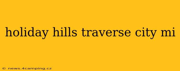 holiday hills traverse city mi