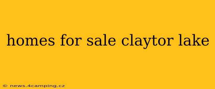 homes for sale claytor lake