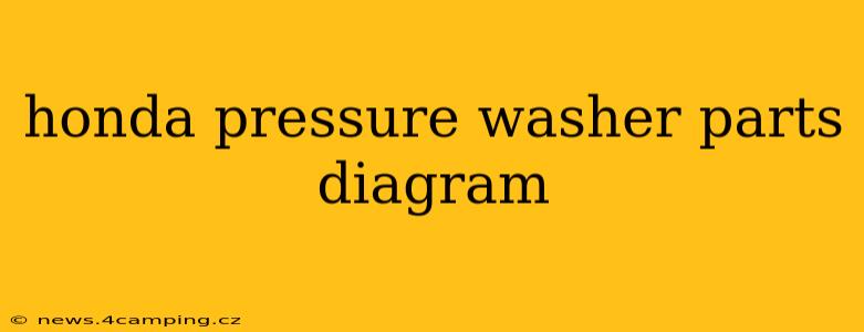 honda pressure washer parts diagram