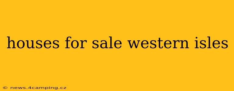 houses for sale western isles