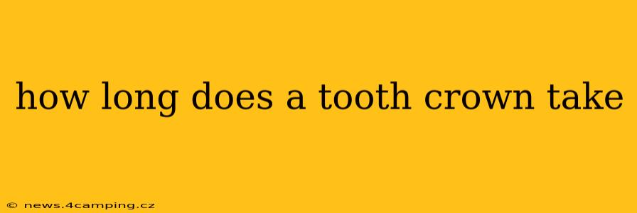 how long does a tooth crown take