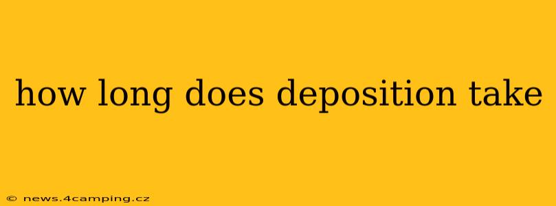 how long does deposition take
