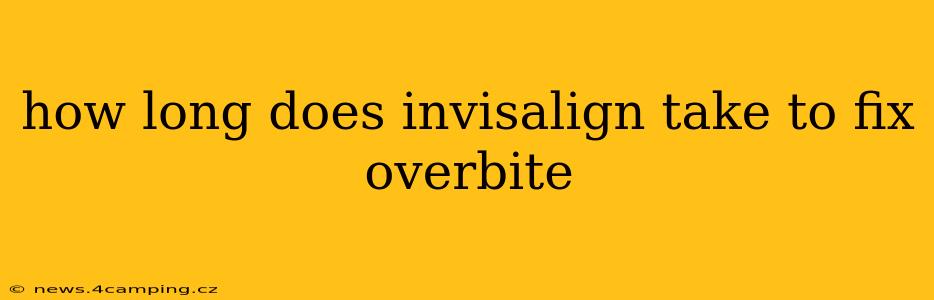 how long does invisalign take to fix overbite