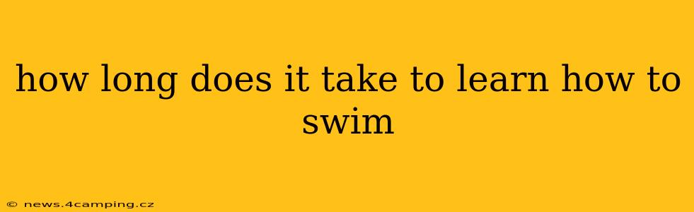 how long does it take to learn how to swim