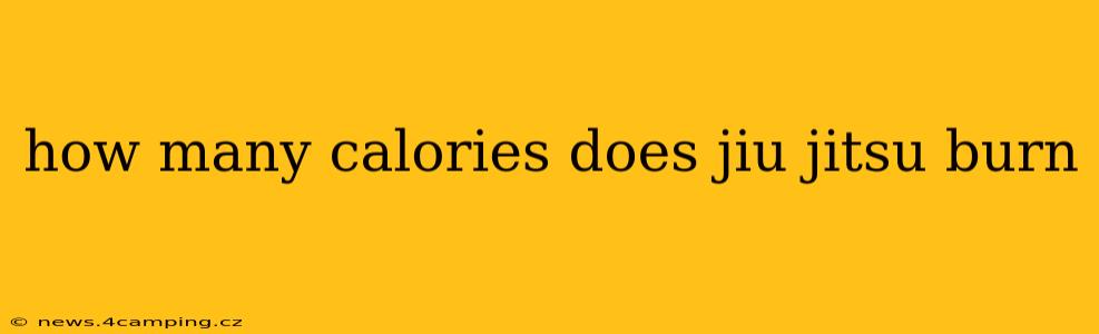 how many calories does jiu jitsu burn