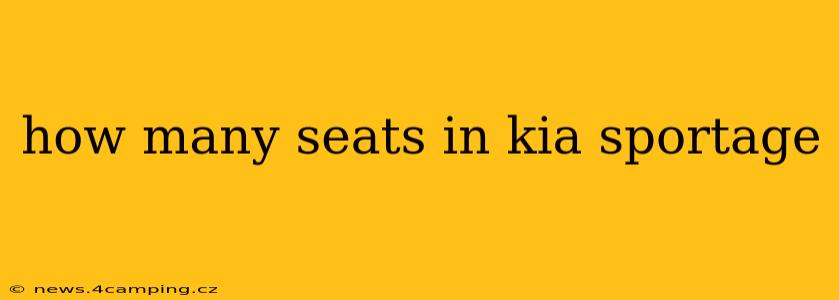 how many seats in kia sportage