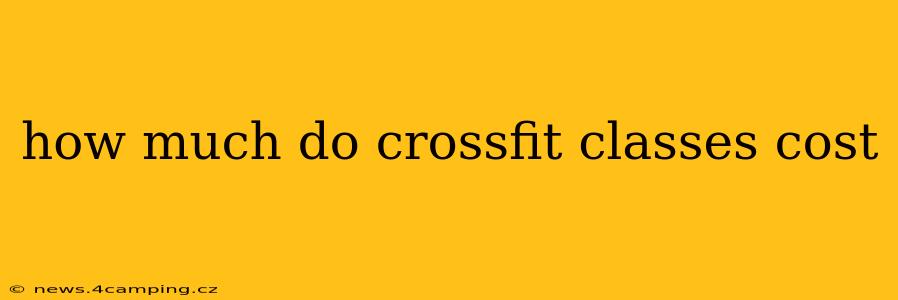 how much do crossfit classes cost