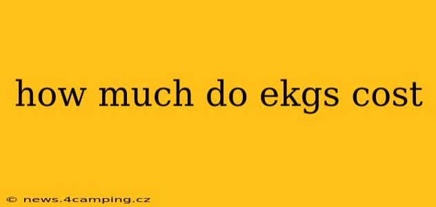 how much do ekgs cost