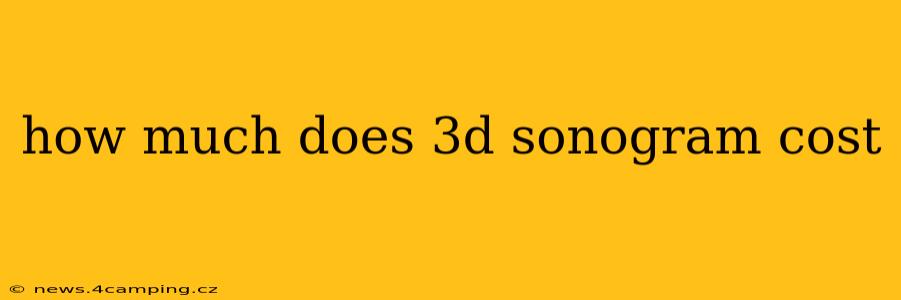 how much does 3d sonogram cost