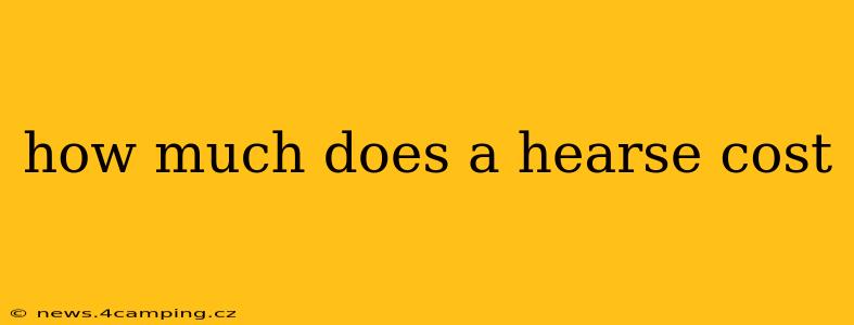 how much does a hearse cost