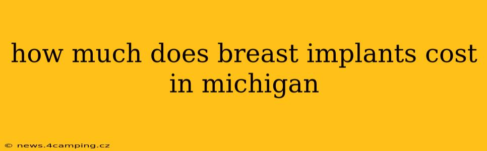 how much does breast implants cost in michigan