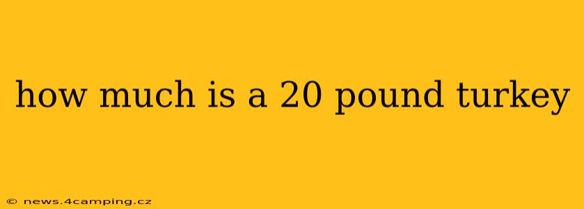 how much is a 20 pound turkey