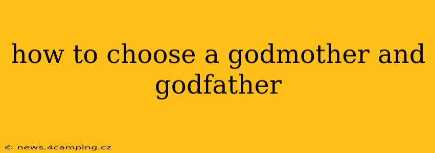 how to choose a godmother and godfather