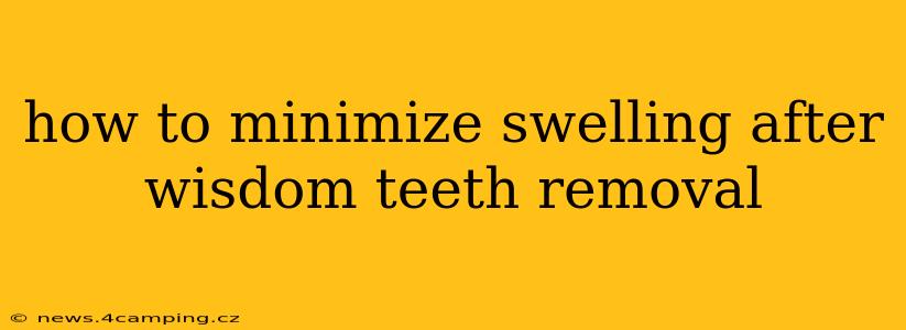 how to minimize swelling after wisdom teeth removal