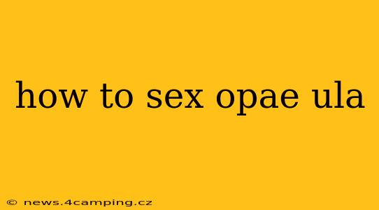 how to sex opae ula