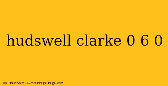 hudswell clarke 0 6 0