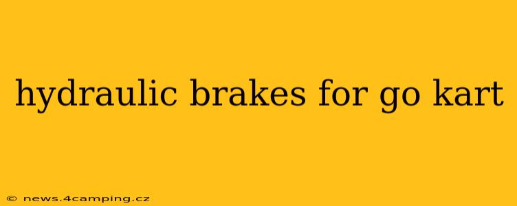 hydraulic brakes for go kart