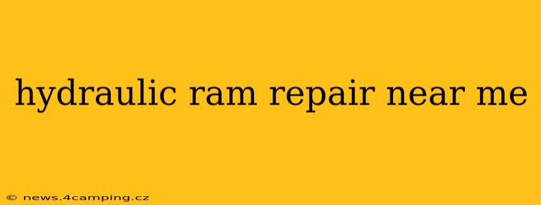 hydraulic ram repair near me